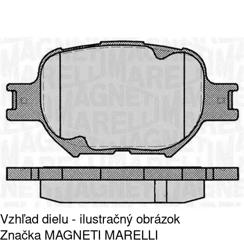 Brzdové dosky POLCAR S70-0268 - obr. 3