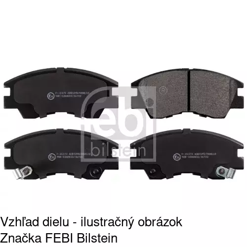 Brzdové dosky POLCAR S70-0324 - obr. 5