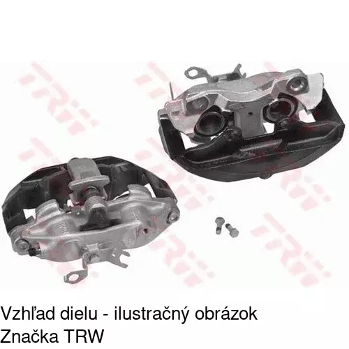 Brzdové dosky POLCAR S70-0423 - obr. 1