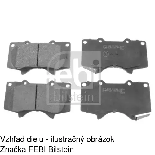 Brzdové dosky POLCAR S70-0521 - obr. 4