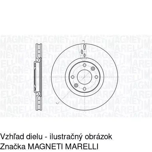 Brzdové dosky POLCAR S70-1404 - obr. 3