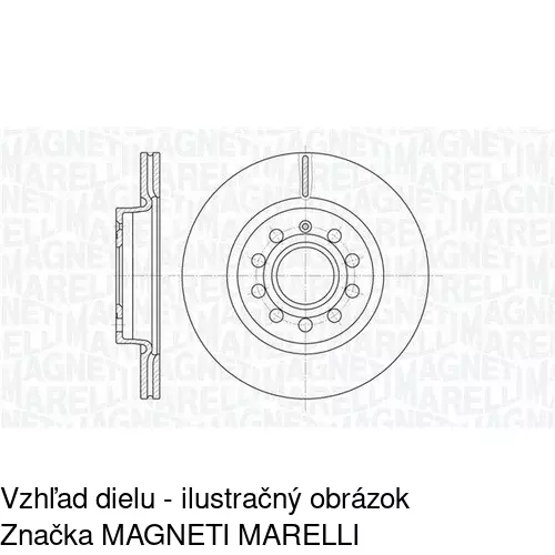 Brzdový kotúč POLCAR S71-0241 - obr. 5