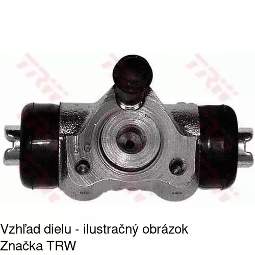 Brzdový valček POLCAR S74-0009