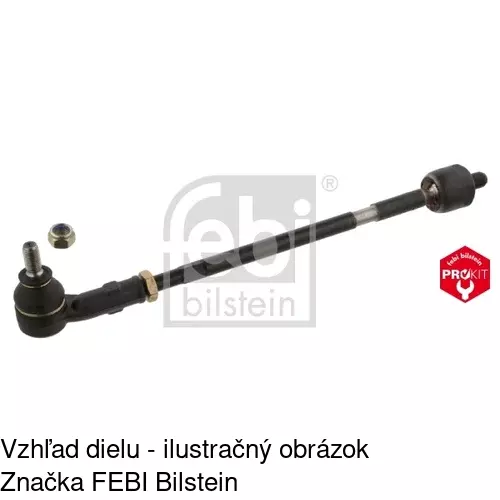 Tyč riadenia POLCAR V-406 - obr. 2