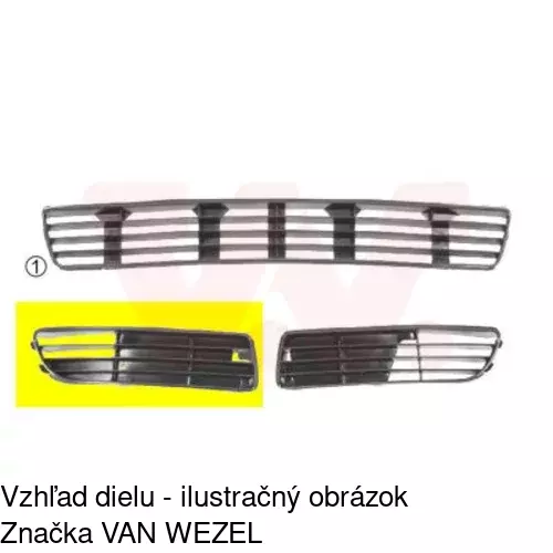 Kryt v nárazníku POLCAR 1324272R - obr. 3