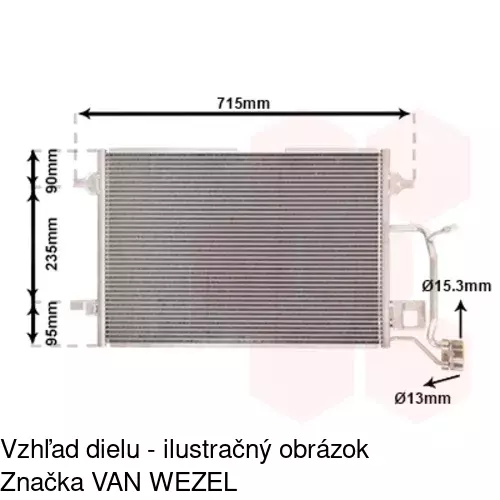 Chladiče klimatizácie POLCAR 1324K8C3S - obr. 3