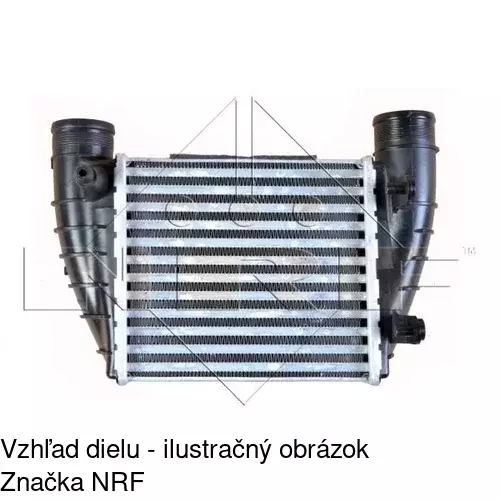 Chladiče vzduchu (Intercoolery) POLCAR 1335J8-4 - obr. 2