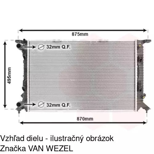 Chladiče vody POLCAR 133708-4 - obr. 4