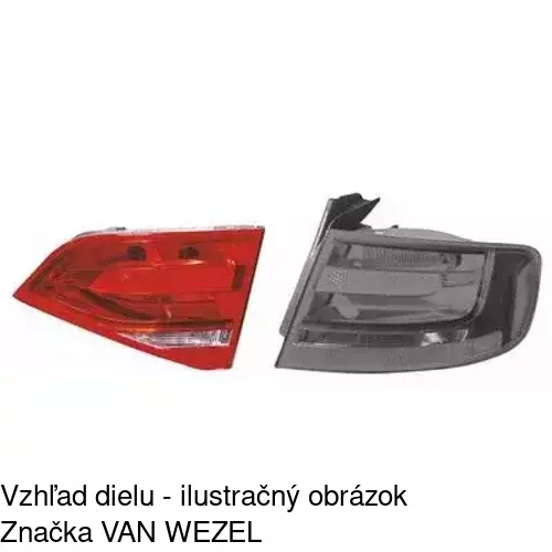 Zadné svetlo POLCAR 1337885E - obr. 2