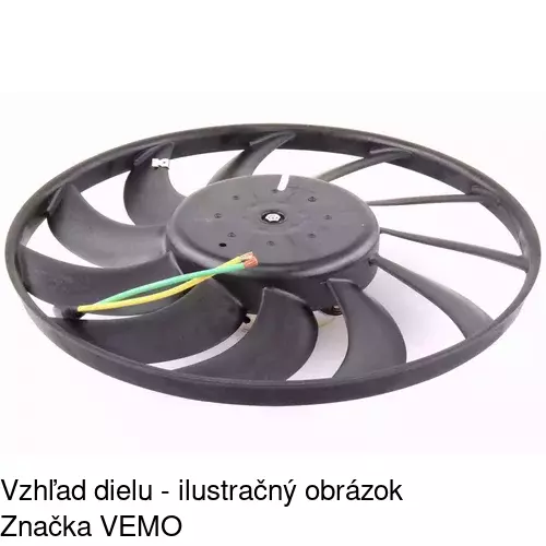 Ventilátor bez krytu / podpery POLCAR 133823U1 - obr. 4