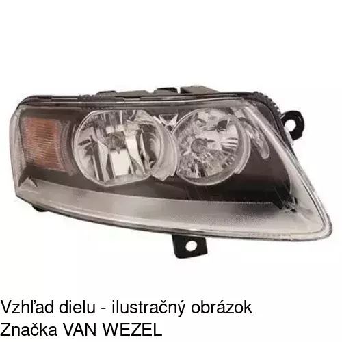 Hlavný reflektor POLCAR 133910-H - obr. 4