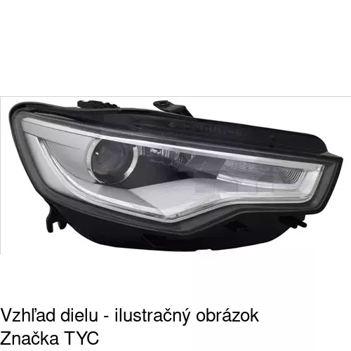 Hlavný reflektor POLCAR 13E1101H - obr. 4