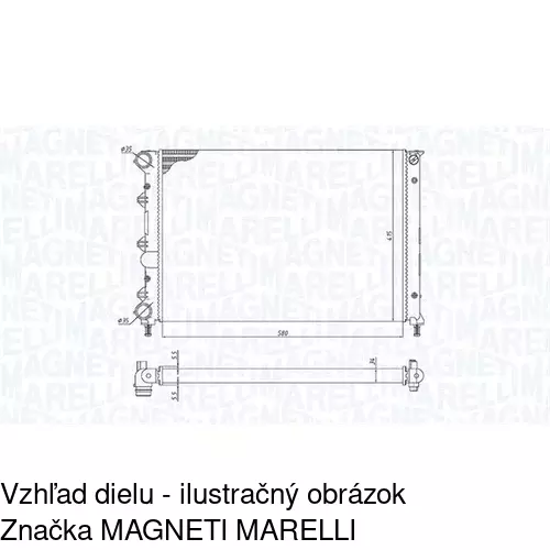 Chladiče vody POLCAR 140408A3