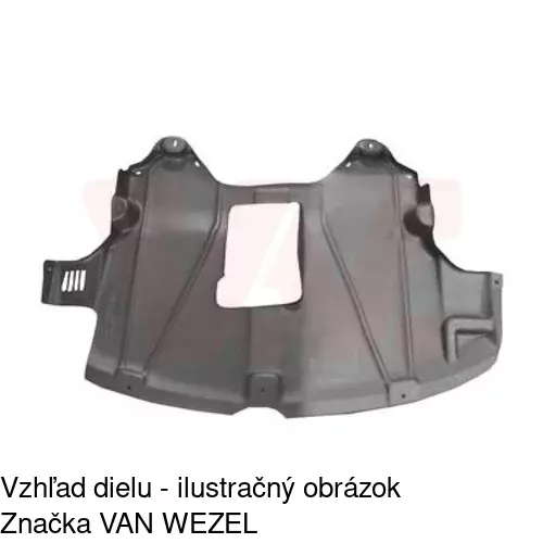 Kryt motora POLCAR 140834-6 - obr. 1