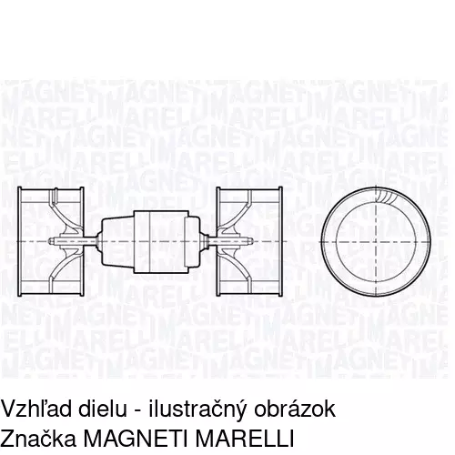 Ventilátory kúrenia POLCAR 2005NU1X