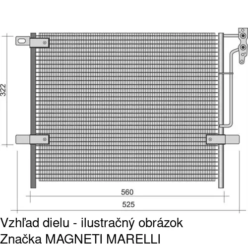 Chladiče klimatizácie POLCAR 2008K8C1S