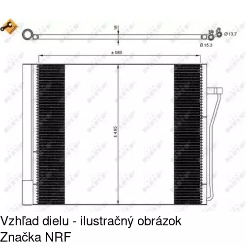 Chladiče klimatizácie 2025K8C2 /POLCAR/ - obr. 2