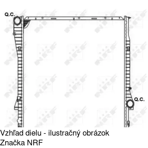 Chladiče vody POLCAR 205008-4