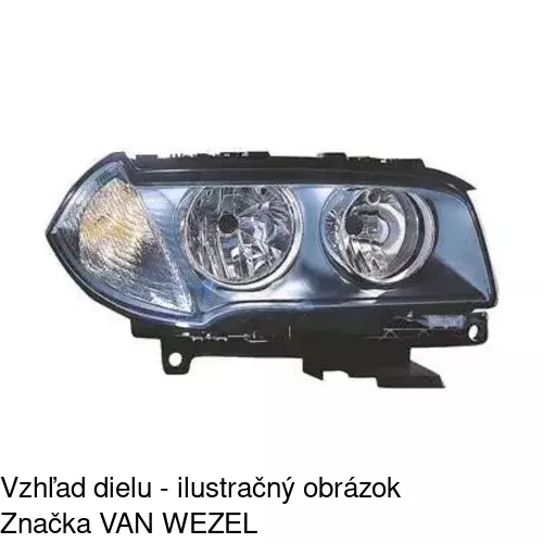 Hlavný reflektor POLCAR 2055104U - obr. 3