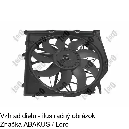 Ventilátory chladičov POLCAR 205523W2 - obr. 1