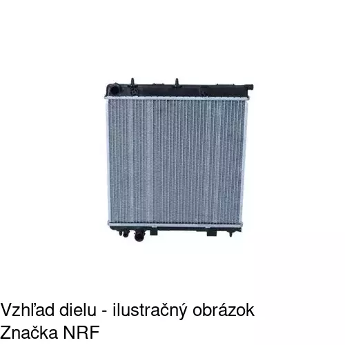 Chladiče vody POLCAR 231508A4 - obr. 1