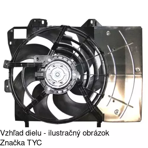 Ventilátory chladičov POLCAR 231623W2 - obr. 1