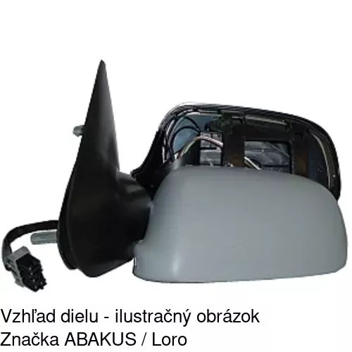 Vonkajšie zrkadlo POLCAR 2326511E - obr. 5