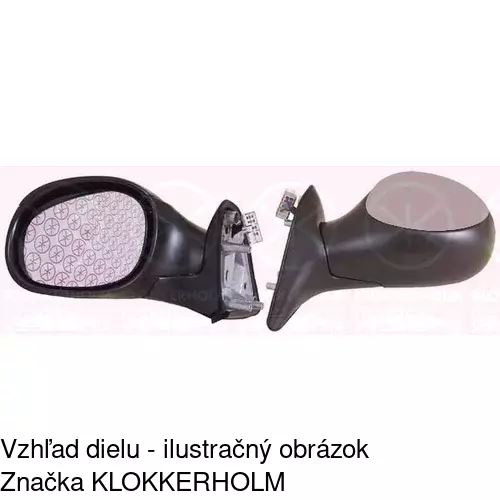 Vonkajšie zrkadlo POLCAR 2327524E