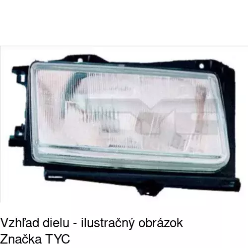 Hlavný reflektor POLCAR 239510-C