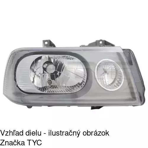 Hlavný reflektor POLCAR 239609-V