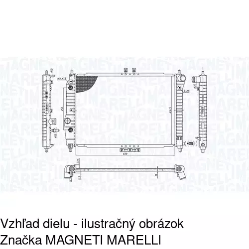 Chladiče vody POLCAR 250008-2