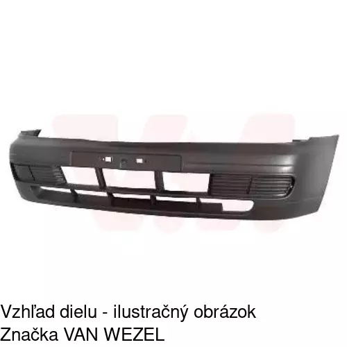 Predný nárazník 273107 /POLCAR/