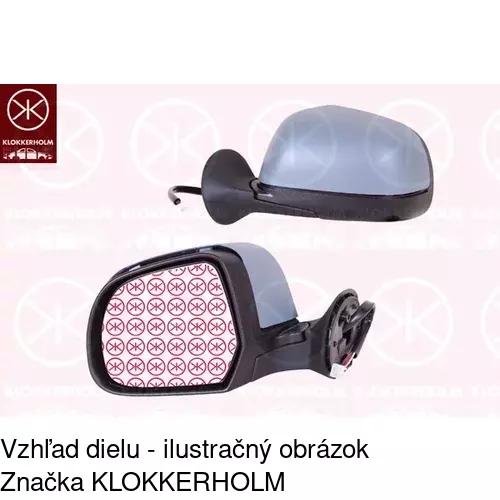 Vonkajšie zrkadlo POLCAR 2820524S - obr. 1