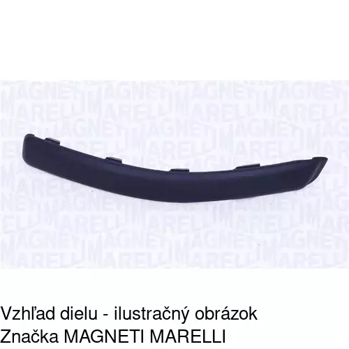 Lišta nárazníka POLCAR 3003077J - obr. 1