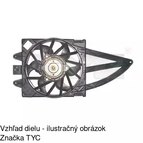 Ventilátory chladičov POLCAR 300323W3 - obr. 1