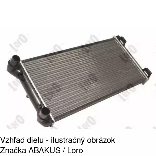 Chladiče vody POLCAR 302208A4 - obr. 5