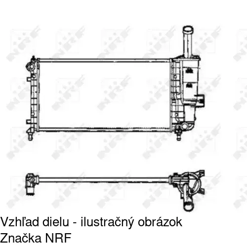 Chladiče vody POLCAR 302308A1 - obr. 1