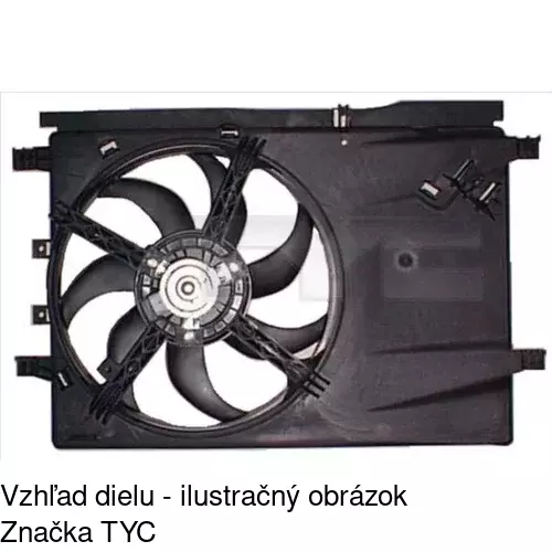 Ventilátory chladičov POLCAR 302423W5 - obr. 4