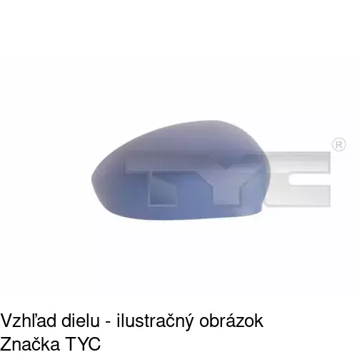 Vonkajšie zrkadlo POLCAR 3035526S