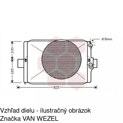 Chladiče vody 305008-3 /POLCAR/ - obr. 4