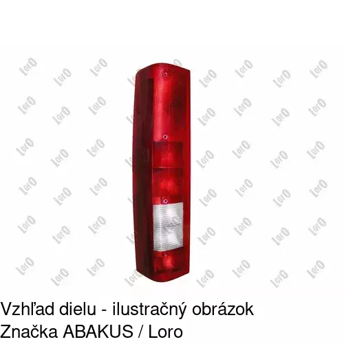 Zadné svetlo POLCAR 305287-H - obr. 3