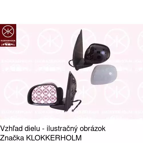 Vonkajšie zrkadlo POLCAR 30A1517E - obr. 1