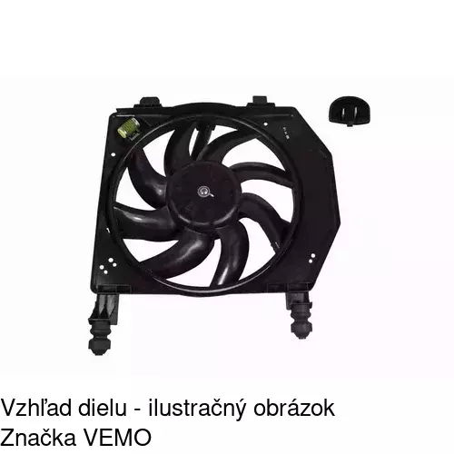 Ventilátor bez krytu / podpery POLCAR 321023U2 - obr. 1