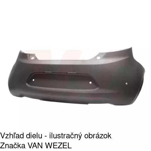 Zadný nárazník 323396-1 /POLCAR/ - obr. 1