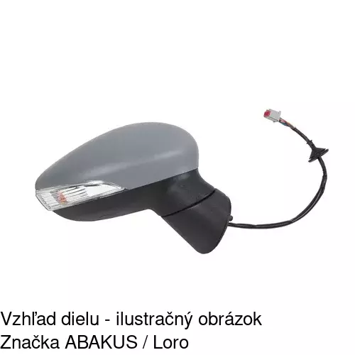 Vonkajšie zrkadlo POLCAR 3238526E - obr. 2