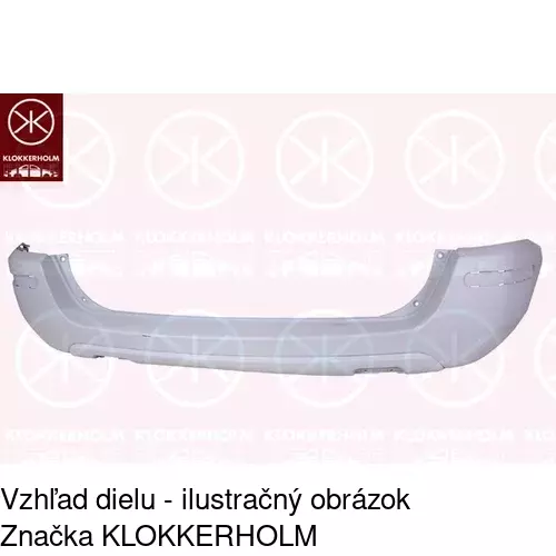 Zadný nárazník 325796 /POLCAR/