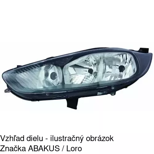 Hlavný reflektor POLCAR 32B109-E - obr. 4