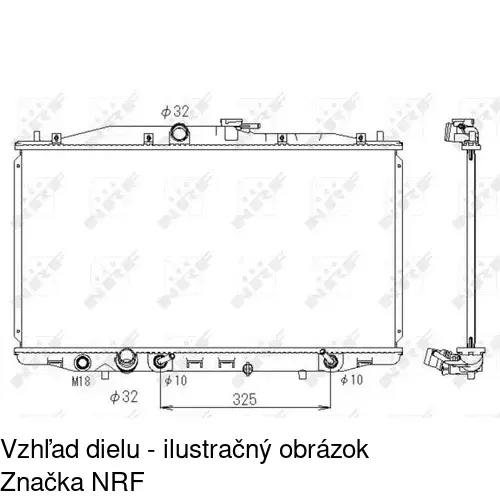 Chladiče vody POLCAR 383308-3