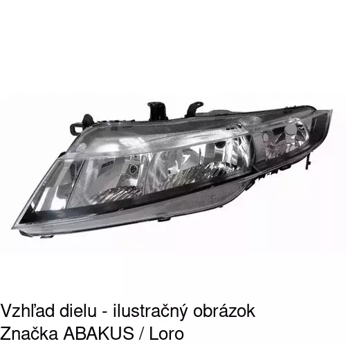 Hlavný reflektor POLCAR 3845093E - obr. 3