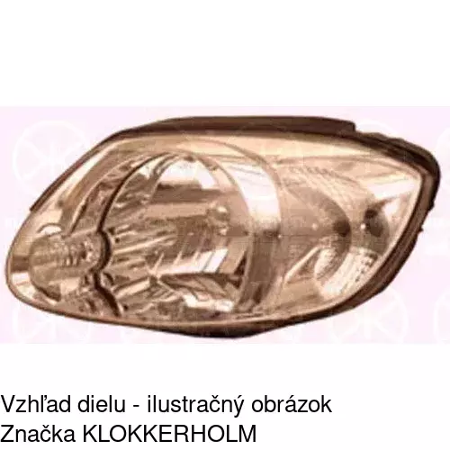 Hlavný reflektor POLCAR 4008096E - obr. 2